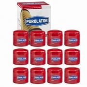 12 pc Purolator L14459 Engine Oil Filters for 152 61334 Oil Change Lubricant Filters