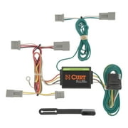 CURT 56011 Vehicle-Side Custom 4-Pin Trailer Wiring Harness, Select Civic, Fit, Accord w/o LED Taillights, Mazda 3, CX5, Mitsubishi Galant Fits select: 2013 HONDA ACCORD, 2012-2015 HONDA CIVIC LX