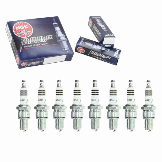 8 pc NGK 6801 Iridium IX Spark Plugs for 09482-00210 4057 4063 4070 4123 4179 5318 5319 5716 6904 6905 90793-20004 90793-20029 90793-20030 90793-20031 90793-20165 9079E-NG003 90890-78082 92070-1186