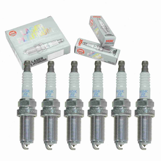 6 pc NGK Laser Platinum Spark Plugs Nissan Altima 3.5L V6 2002-2006