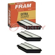 3 pc FRAM CA7600 Extra Guard Air Filters for 6593 AF2303 LA1701 P607255 PA3901 Intake Inlet Manifold Fuel Delivery Filters Fits select: 1994-2001 ACURA INTEGRA