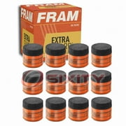 12 pc FRAM PH6607 Extra Guard Engine Oil Filters for 1699830 51461 BW5141 WC21 WF2096 Oil Change Lubricant Filters Fits select: 2006-2023 NISSAN ALTIMA, 2008-2023 NISSAN ROGUE