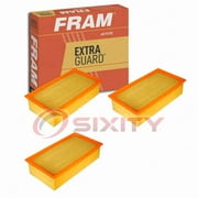 3 pc FRAM CA9400 Extra Guard Air Filters for 042-1749 26914 A3109C CFA1127 FAP9023 LAF8751 MA9332 MGA9997 P613679 PA-5592 PHE000112 SA9993 Intake Inlet Manifold Fuel Delivery Filters
