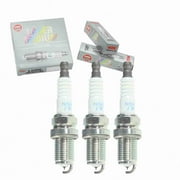 3 pc NGK Laser Iridium Spark Plugs Mitsubishi Mirage 1.2L L3 2014-2020