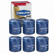 6 pc Purolator ONE PL12222 Engine Oil Filters for Oil Change Lubricant Filters Fits select: 2007-2019 CHEVROLET SILVERADO, 2013-2023 RAM 1500