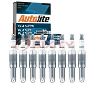 8 pc Autolite HT1 Platinum Spark Plugs for 7989 HGR9BDP PZH1F Ignition Wire Secondary Fits select: 2005-2008 FORD MUSTANG, 2006-2008 FORD EXPLORER