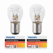 2 pc Philips Tail Light Bulbs Ford Bronco E-100 Econoline E-200 Econoline E-300 Econoline F-100 F-2 1963-1978 Electrical Lighting Body Exterior