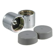 CURT 22244 2.44-Inch Trailer Wheel Bearing Protectors and Dust Covers, 2-Pack