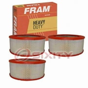 3 pc FRAM CA3501 Heavy Duty Air Filters for 33-2001 3I-0128 A476C AF246 CA1149 R36361 Intake Inlet Manifold Fuel Delivery Filters