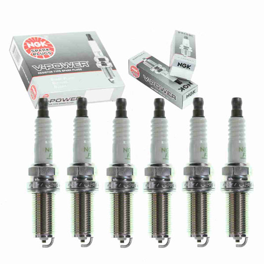 6 pc NGK V-Power Spark Plugs Nissan Altima 3.5L V6 2002-2006