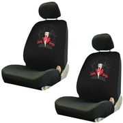 Plasticolor Front Car,Truck,SUV Bucket Seat Covers, Low Back, Betty Boop, Skyline