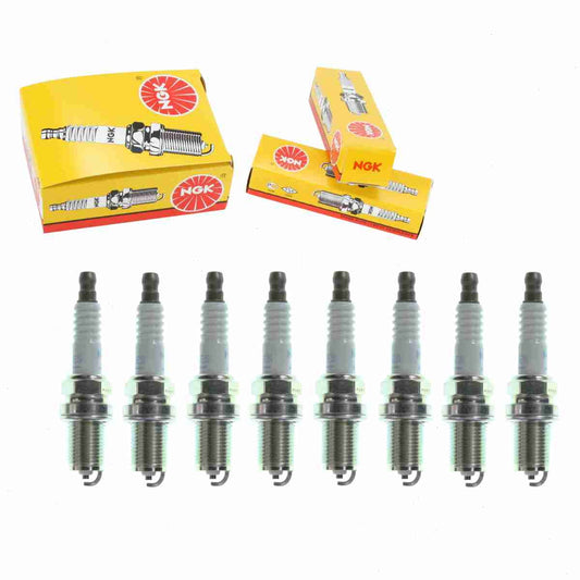 8 pc NGK 6364 Standard Spark Plugs for 04886219 18814-08061 4886219 8M0061474 AGPR22CD AGPS22C AGPS32C BUJ00025 DR15YC DR15Z FR7DE K6RTC Ignition Wire Secondary