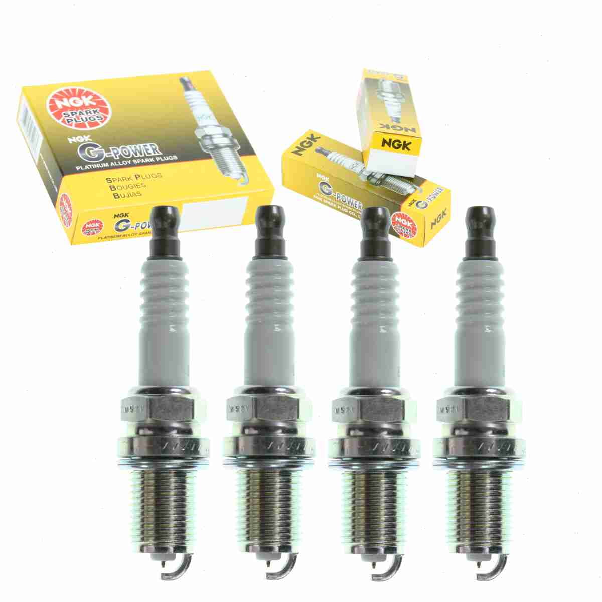 4 pc NGK G-Power Spark Plugs Volkswagen Jetta 2.0L L4 1993-1999