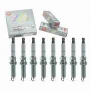 8 pc NGK 6043 Laser Iridium Spark Plugs for 4712 A 004 159 39 03 IXEH22TT XP5682 Ignition Wire Secondary Fits select: 2008-2010 MERCEDES-BENZ S, 2008-2015 MERCEDES-BENZ C