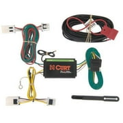 CURT 56148 Vehicle-Side Custom 4-Pin Trailer Wiring Harness, Select Nissan NV1500, NV2500, NV3500