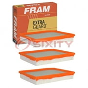 3 pc FRAM CA8754 Extra Guard Air Filters for 17801-21020 2306 42804 87306 AE9501 AF2314 AT175224 Intake Inlet Manifold Fuel Delivery Filters Fits select: 2000-2005 CHEVROLET IMPALA
