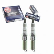 2 pc NGK 6509 Iridium IX Spark Plugs for 3017 4714 4719 5339 6728 9617 CYFS12YP HR7MPP30X IT20TT ITV20 ITV20TT IVT20TT SP526 XP5363 XP5863 Ignition Wire Secondary Fits select: 2011-2021 FORD F150