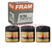 3 pc FRAM XG3506 Ultra Engine Oil Filters for 42997 B43132M CB27 FB101B SA4141 Oil Change Lubricant Filters