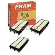 3 pc FRAM CA8760 Extra Guard Air Filters for 146-7472 6672467 A34862 AE8715 AF2279 ARM82-2858 Intake Inlet Manifold Fuel Delivery Filters Fits select: 1999-2001 HONDA ODYSSEY