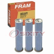 3 pc FRAM CA1532SY Heavy Duty Air Filters for 2402677 9543 A321C AF168 AZA111 E-1540 FAP-20 Intake Inlet Manifold Fuel Delivery Filters