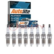 8 pc Autolite AP5143 Platinum Spark Plugs for 3716 403 6119 Ignition Wire Secondary