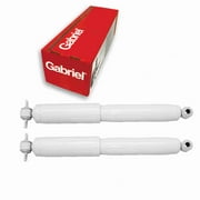 2 pc Gabriel G63425 Ultra Shock Absorbers for Spring Strut Steering Suspension Shocks Struts Fits select: 1984-2001 JEEP CHEROKEE, 1984-1990 JEEP WAGONEER