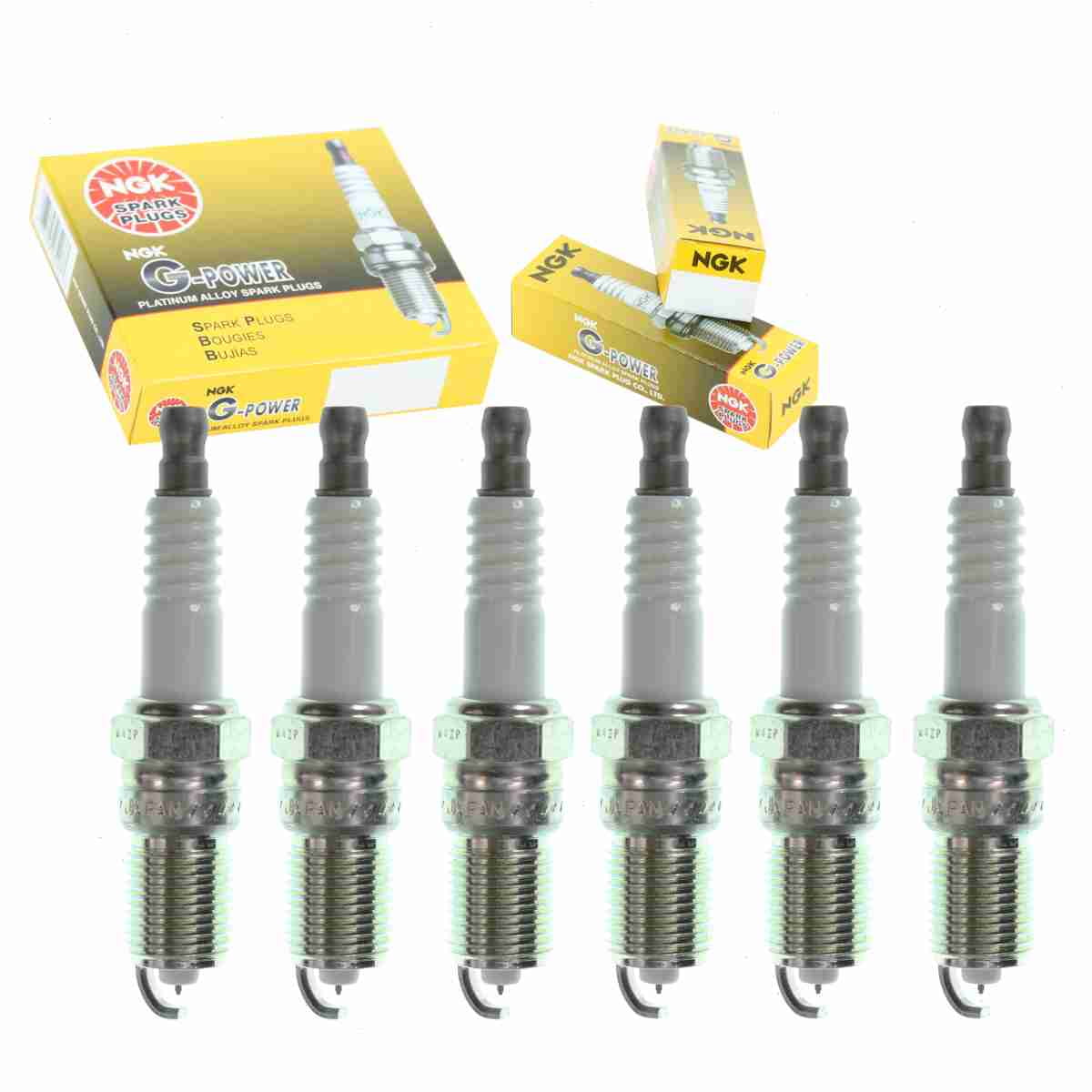 6 pc NGK G-Power Spark Plugs GMC Sierra 1500 4.3L V6 1999-2013