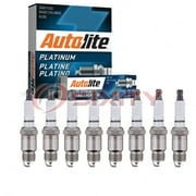 8 pc Autolite AP666 Platinum Spark Plugs for 2248 37 5021 ARF32-6 R43CTS6 Ignition Wire Secondary
