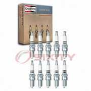 10 pc Champion 810 Copper Plus Spark Plugs for 6R12 D6EA D7EA D7ES D7EV D7RTC D7TC DCPR6E DCPR7E DP6EA9 DP7EA9 DP7EV9 DPR6EA9 DPR6EB9 DPR7EA9 DPR7EV9 DR7EA DR7ES RA8HC S123XL X20EPRU9 X20ESU X20EU