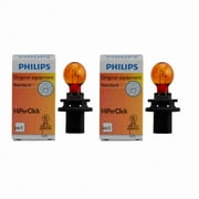 2 pc Philips Rear Turn Signal Light Bulbs Lincoln MKZ 2010-2012 Electrical Lighting Body Exterior