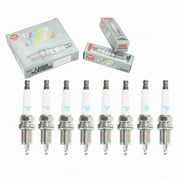 8 pc NGK 7781 Laser Platinum Spark Plugs for 04606591AB 3034 3034-2 41-807 7034 7034-2 8123 9034 9656 APP5405 FR8VII33U FR8VPP332V RC12PEC5 RC12PEPB5 SZFR5LP13G Ignition Wire Secondary