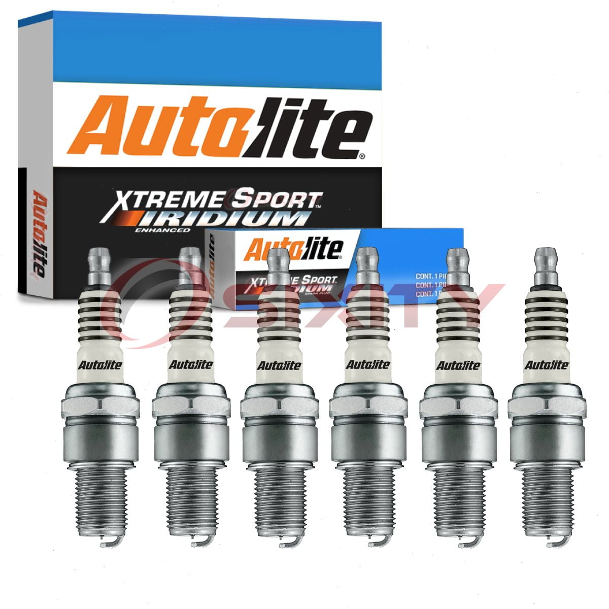6 pc Autolite XS4063 Xtreme Sport Spark Plugs for 3149 713 7700 805 AG090 R41XL Ignition Wire Secondary