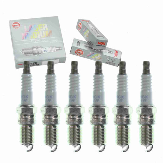 6 pc NGK Laser Iridium Spark Plugs Mazda 6 3.0L V6 2003-2008