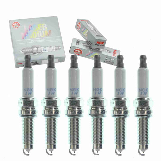 6 pc NGK Laser Iridium Spark Plugs Porsche Cayenne 3.6L V6 2011-2018