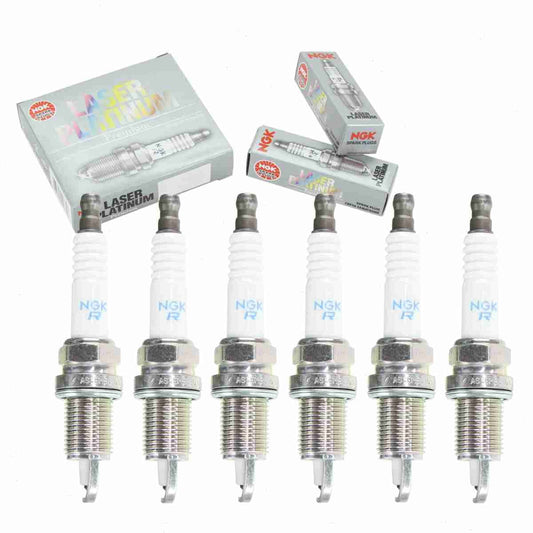 6 pc NGK Laser Platinum Spark Plugs Dodge Magnum 3.5L V6 2005-2008