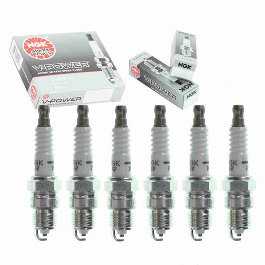 6 pc NGK V-Power Spark Plugs Chevrolet Camaro 2.8L 3.1L 3.4L V6 1982-1995