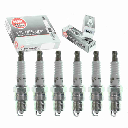 6 pc NGK V-Power Spark Plugs Chevrolet S10 2.8L 4.3L V6 1982-1995