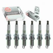 6 pc NGK V-Power Spark Plugs Honda Odyssey 3.5L V6 1999-2004