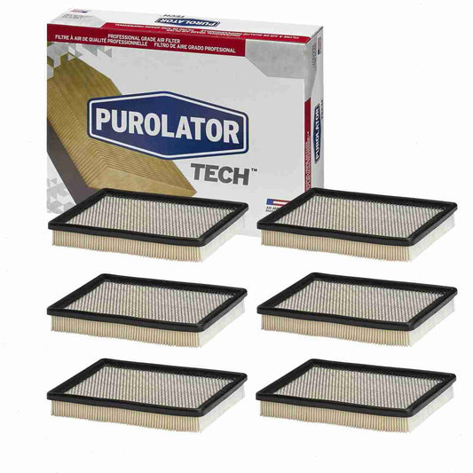 6 pc Purolator TECH TA35330 Air Filters for 10351258 24508572 25096932 26153 278 33-2086 33-2141-1 36153 4153 46153 6153 6479 66153 66153-1 8754 88153 94153 A-4479 A-6479 A-75 A1096C A1105 A1614C