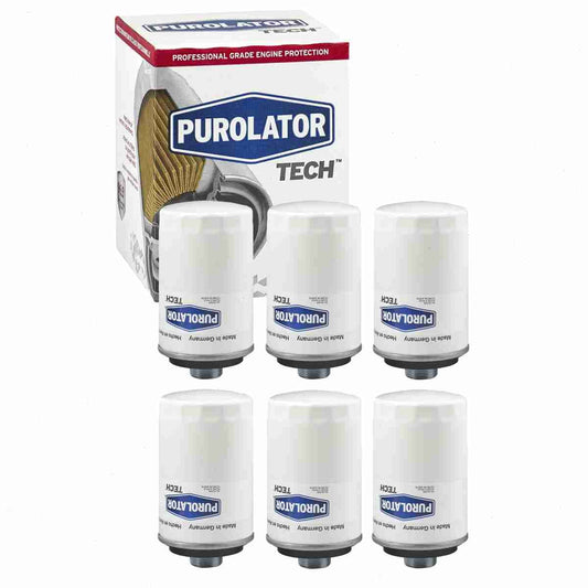 6 pc Purolator TECH TL35895 Engine Oil Filters for 06J 115 403C 06J 115 403J 06J 115 403Q 06J 115 516B 06J 115 561B 27561 57561 61857561 7561 84561 B7452 COS10600 LF639 M1-404 M5895 M610 MGL57561