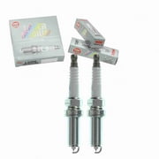 2 pc NGK 96024 Laser Iridium Spark Plugs for 22401AA830 3457 FXE24HR11 Ignition Wire Secondary Fits select: 2015-2021 SUBARU WRX, 2014-2018 SUBARU FORESTER