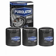 3 pc Purolator BOSS PBL14006 Engine Oil Filters for Oil Change Lubricant Filters Fits select: 2003-2006 CHEVROLET SILVERADO, 2000-2006 CHEVROLET TAHOE