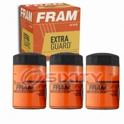3 pc FRAM PH2870A Extra Guard Engine Oil Filters for 21394MP 51792XE 61394BP Oil Change Lubricant Filters Fits select: 1980-2005,2011-2015 VOLKSWAGEN JETTA
