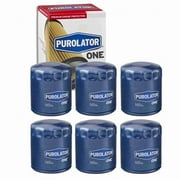 6 pc Purolator ONE PL14006 Engine Oil Filters for Oil Change Lubricant Filters