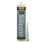 Boss Products 380 Contractor's 100-Percent RTV Silicone Sealant, 10-Ounce