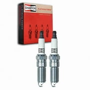 2 pc Champion 3032 Platinum Spark Plugs for LZTR5A-13 LZTR5AGP LZTR5AIX13 RE10PMC5 Ignition Wire Secondary Fits select: 2011-2017 FORD F150, 2006-2020 FORD FUSION