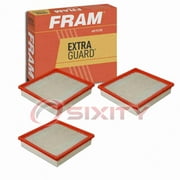3 pc FRAM CA9762 Extra Guard Air Filters for 82208300 AF1246F PA-5521 PA4168 Intake Inlet Manifold Fuel Delivery Filters