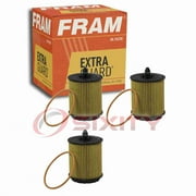 3 pc FRAM CH9018 Extra Guard Engine Oil Filters for 1275811 46919K HF6049 TF8 TR8013 WD-913 Oil Change Lubricant Filters Fits select: 2010-2017 CHEVROLET EQUINOX, 2004-2014 CHEVROLET MALIBU