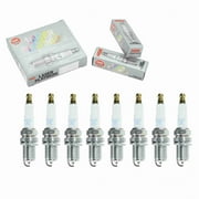 8 pc NGK 4292 Laser Platinum Spark Plugs for 4503 4701 7548 A 003 159 94 03 F8DPP332 FR8DPP33 IK16TT KC10PYPB4 PK16TT Ignition Wire Secondary Fits select: 2006-2008 KIA OPTIMA, 2006 HYUNDAI SONATA