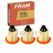 3 pc FRAM CA8142 Extra Guard Air Filters for 28113-39000 A2992C AF1696 AF291 CA5323 Intake Inlet Manifold Fuel Delivery Filters Fits select: 1997-2003 FORD ESCORT, 1997-1999 MERCURY TRACER